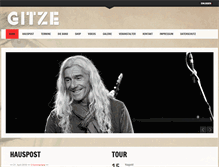 Tablet Screenshot of gitze.com